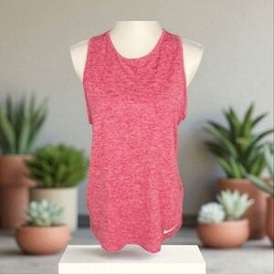 EUC Nike Women's Heathered Pink Tank Top Size XL